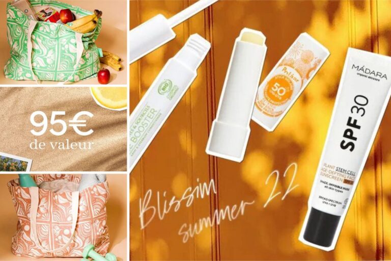 Blissim juillet août 2022