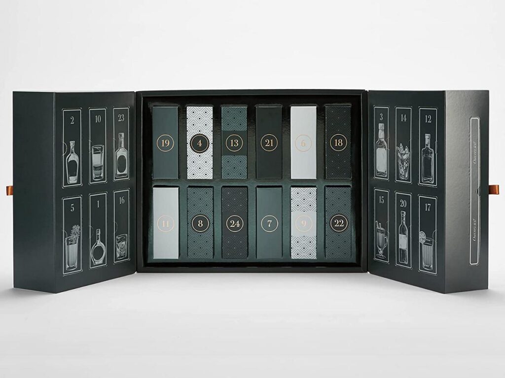Calendrier De L'Avent Whisky - Édition 150e Anniversaire 2025 - 24 Miniatures Décoratives - Cadeau Noël Pour Adulte (Pack De 3)