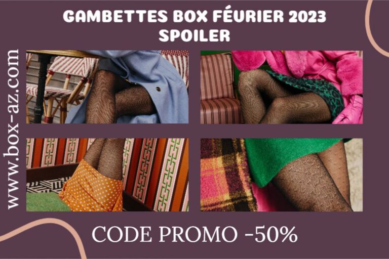Gambettes box février 2023