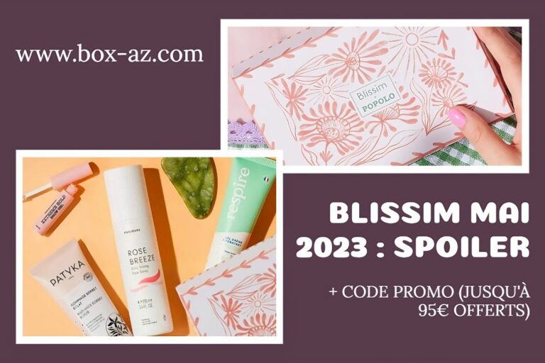 Blissim mai 2023 spoiler