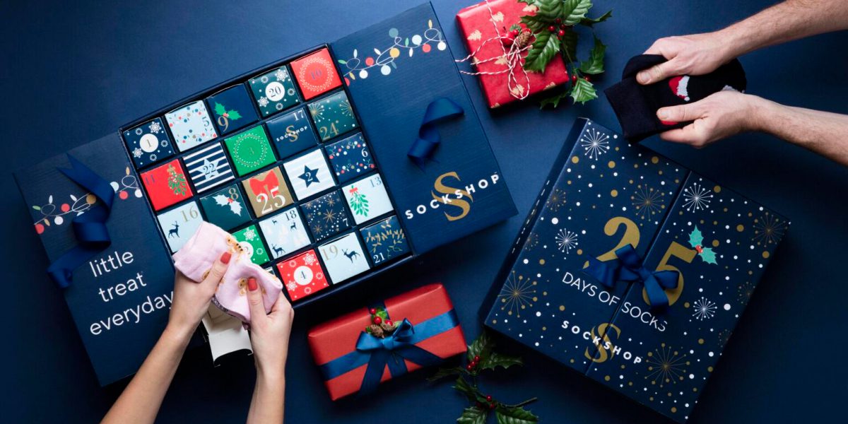 Calendrier De L'Avent Harry Potter 12 Paires De Chaussettes Homme - Coffret Scellé