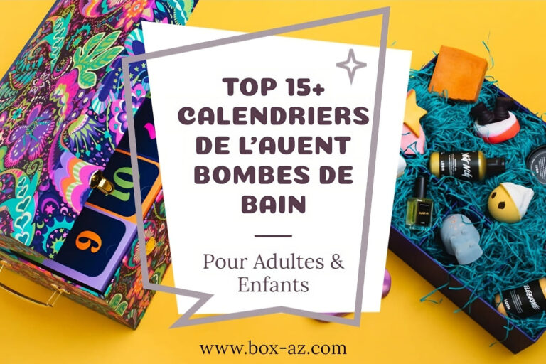 Calendrier de l'avent bombe de bain