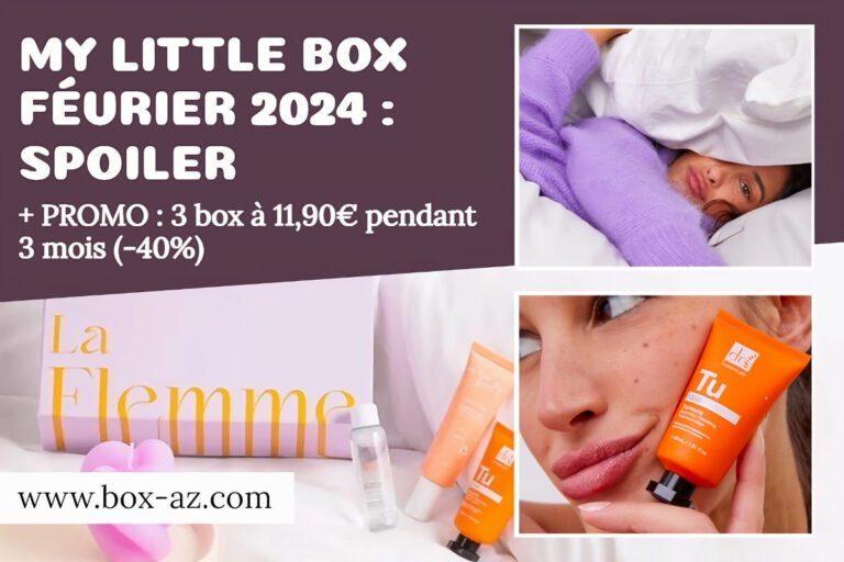 My little box février 2024 spoiler