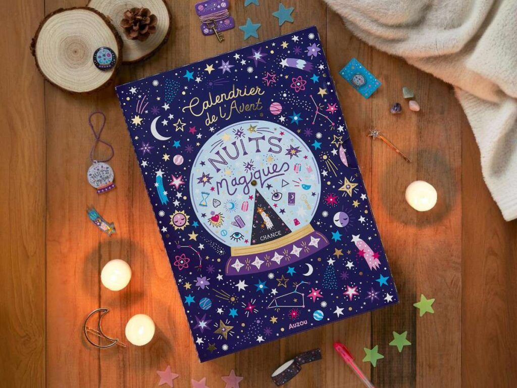 Calendrier De L'Avent Magique 2024 Pour Enfants - 24 Tours De Magie Et Accessoires, Boîte 31x22x5 Cm, Pour Apprentis Magiciens Dès 6 Ans