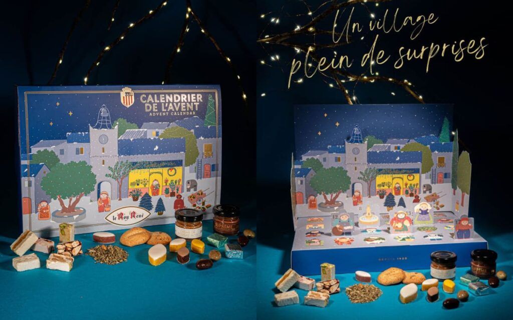 Le roy rené calendrier douceurs sucrées de provence