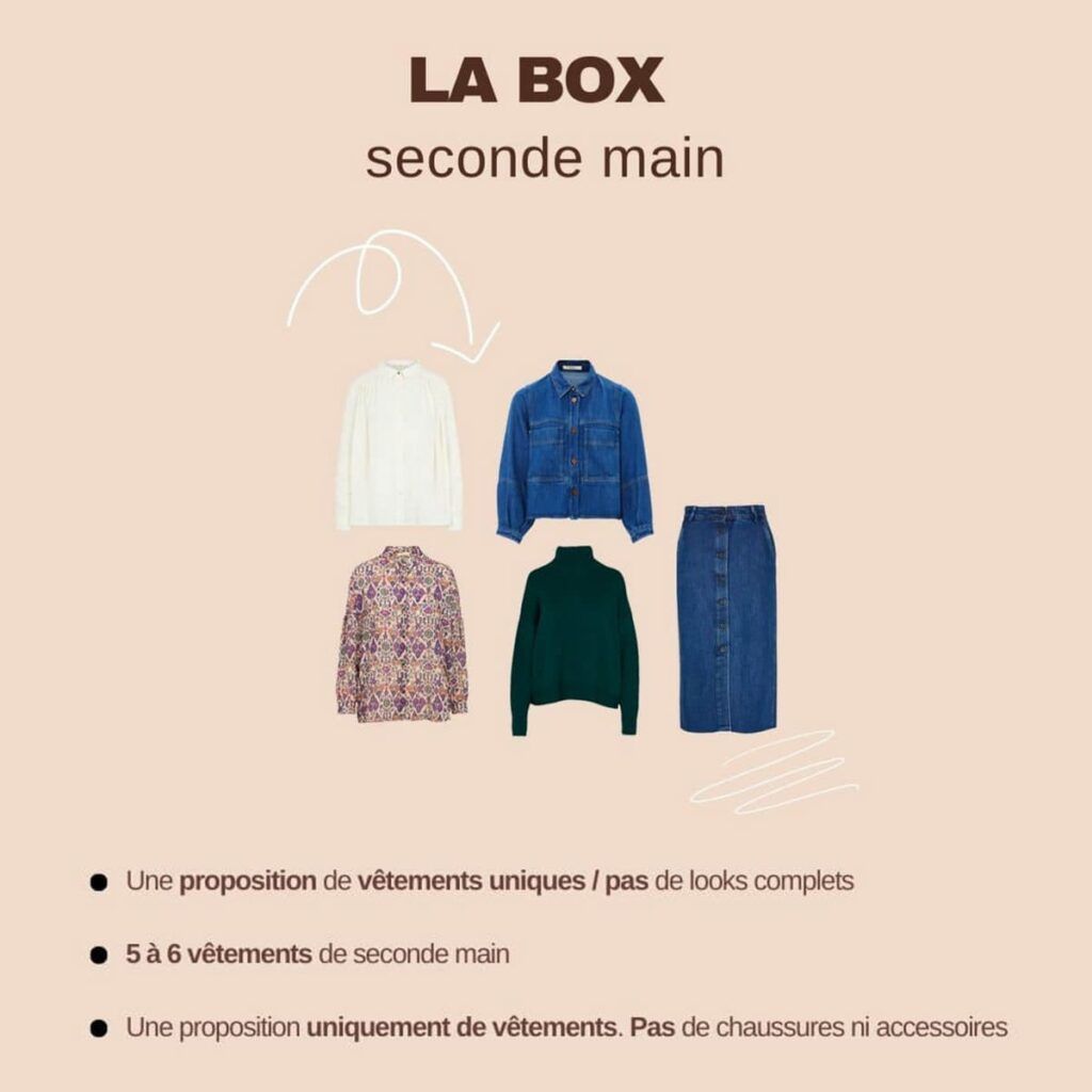 La box de vêtements de seconde main