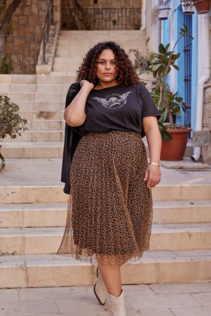 Exemple de location de vêtements grande taille chez Le Closet