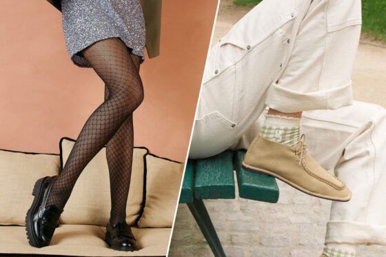 Gambettes box collants et chaussettes