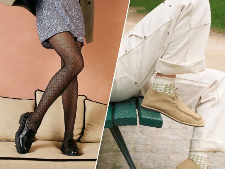 Gambettes box collants et chaussettes