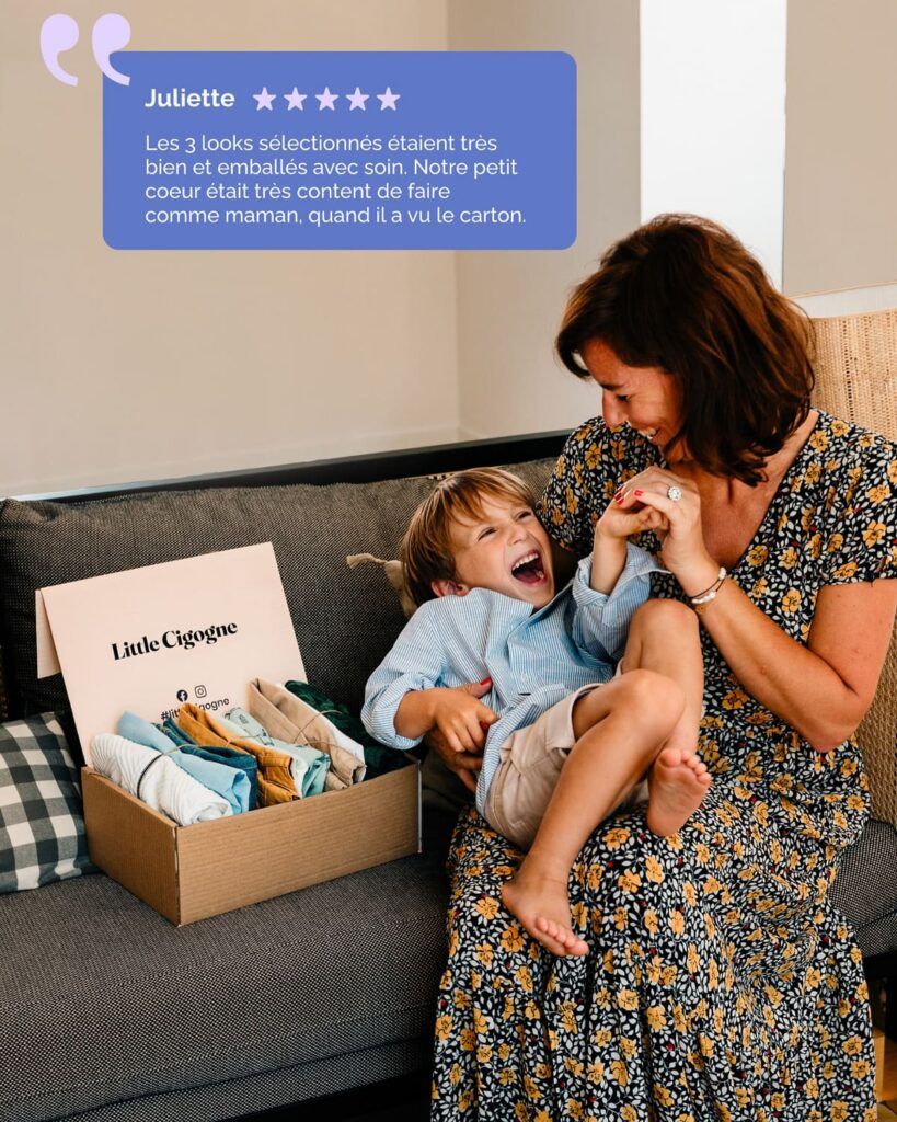 L'avis de Juliette sur cette box de vêtements, après avoir fait essayer la box à son fils