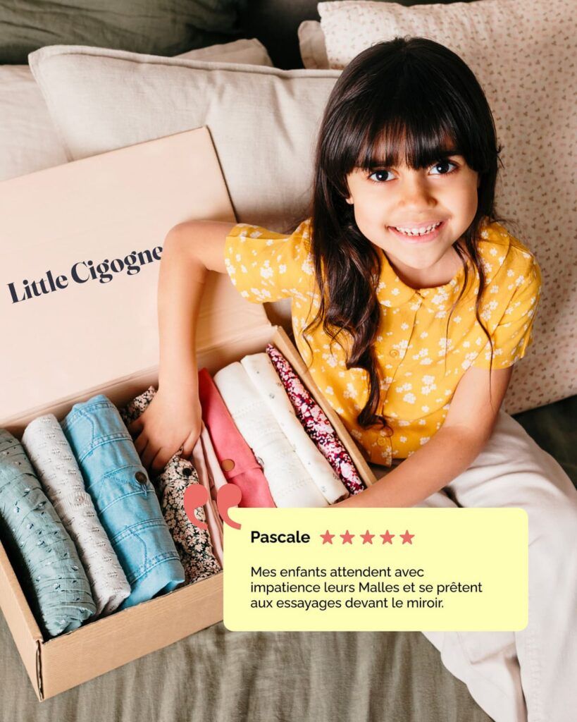 Pascale donne son avis sur Little Cigogne après avoir fait tester la box à sa fille