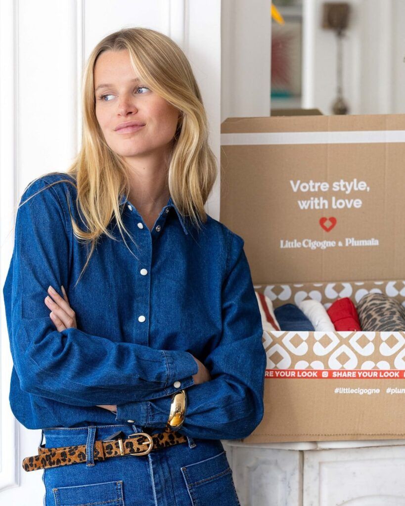 Exemple d'une tenue sélectionnée par les stylistes de la box Plumaïa