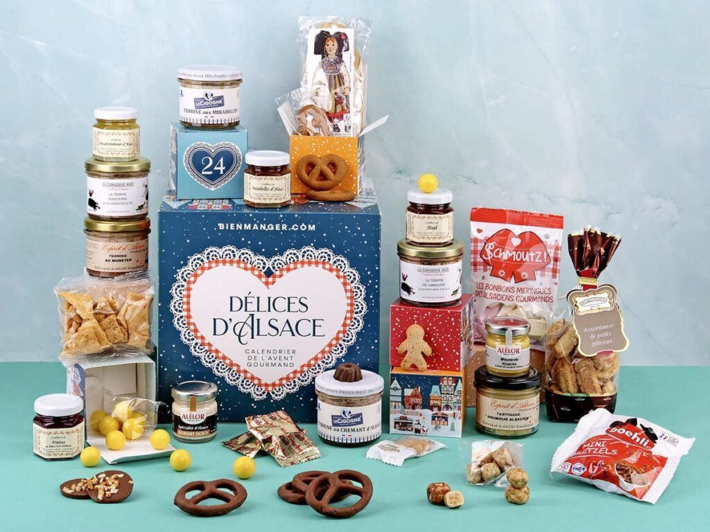 Le calendrier de l'avent délices d'alsace 2025 de Bienmanger.com