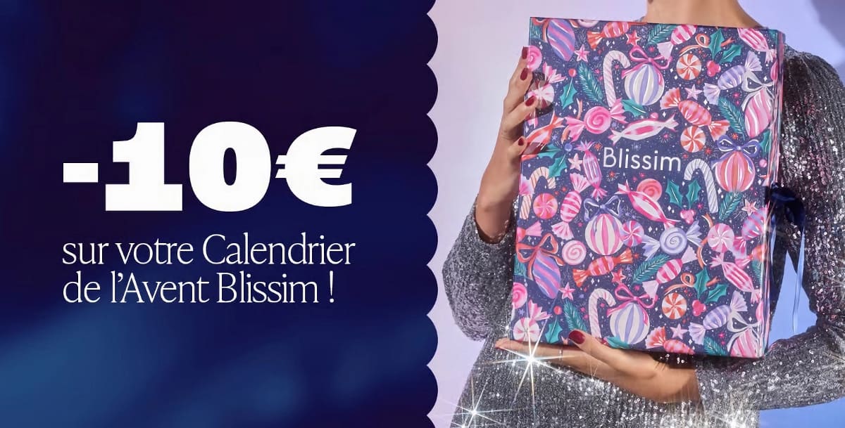 Calendrier de l'Avent Blissim 2025 : Bon plan et contenu détaillé