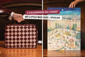 Spoiler des calendriers de l'Avent My Little Box 2025 : visuel officiel des deux éditions révélées.