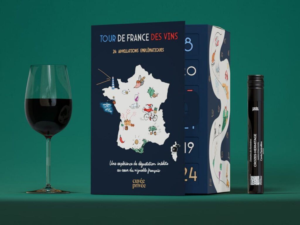 Calendrier De L'Avent 2025 Avec 24 Mini Bouteilles (vin, Bière, Spiritueux) - Décoration Cadeau Pour Amateurs De Boissons