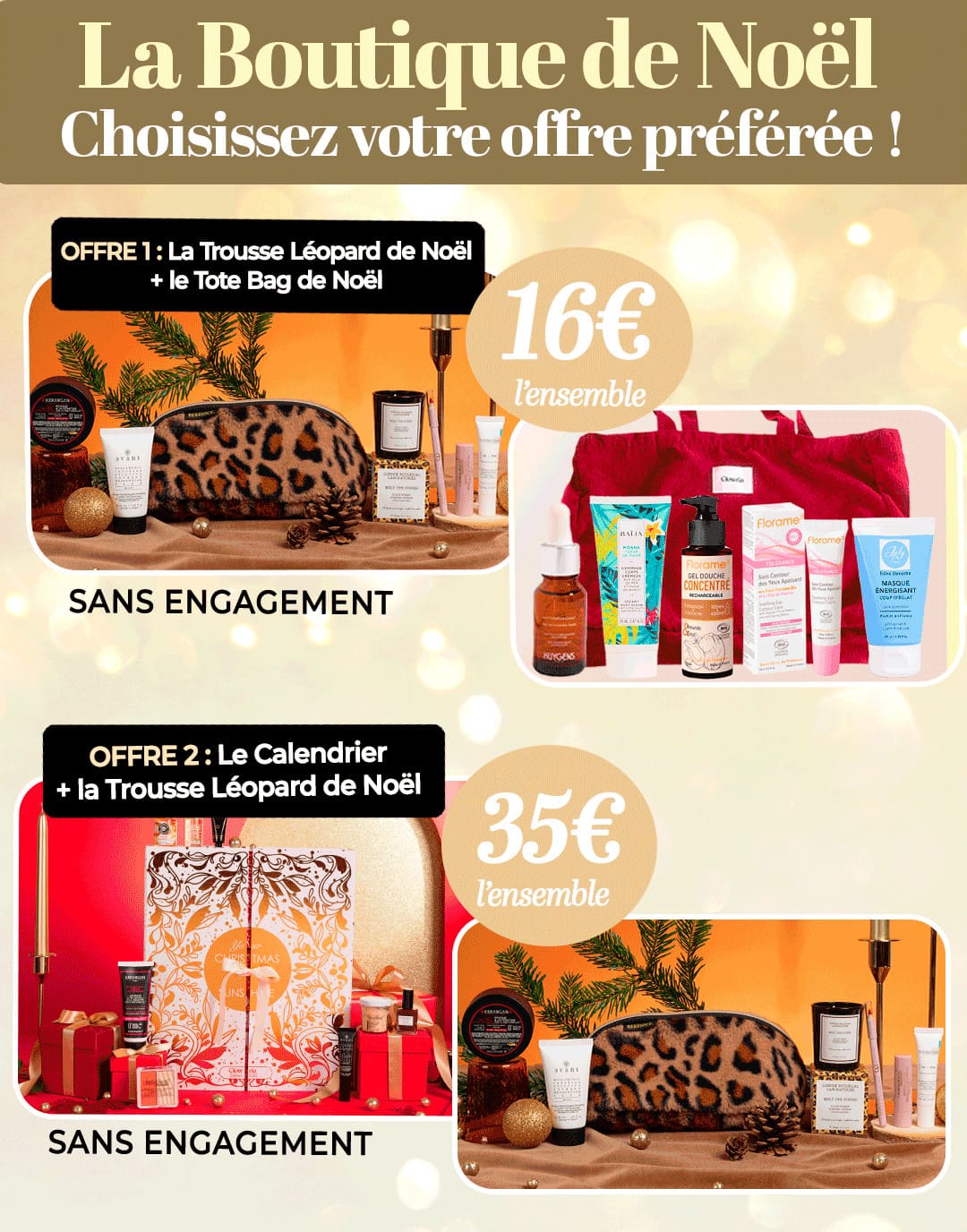 Les meilleures codes promo Glowria pour décembre et Noël pour s'offrir la box ou offrir en cadeau.