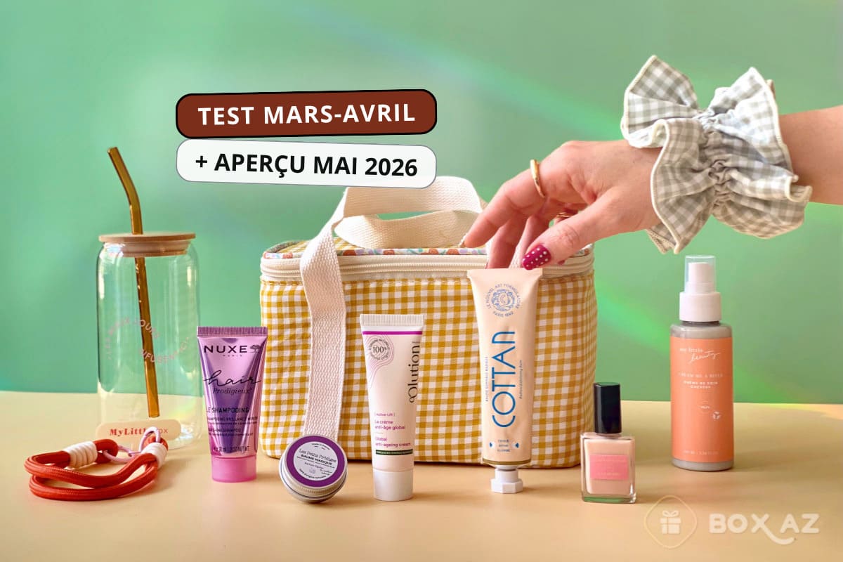 My Little Box Mars Avril 2026 – Test de la Box