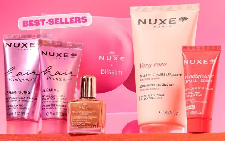 La box Blissim x Nuxe d'avril 2026 avec plein de cadeaux (produits offerts)