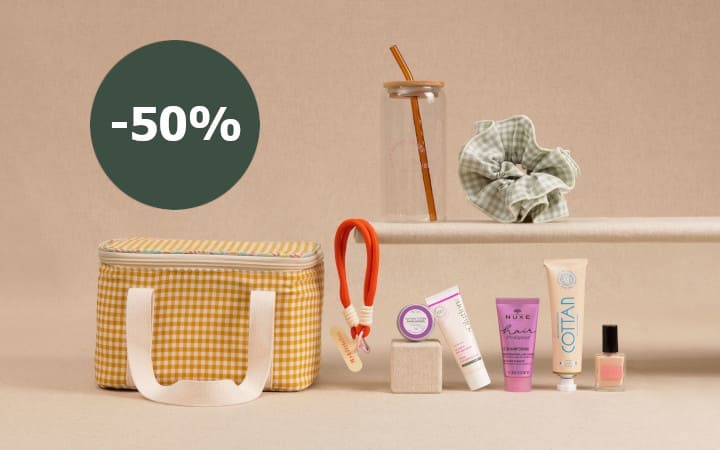 Visuel de la double My Little Box du printemps avec lunchbag isotherme et offre moins 50 pourcent