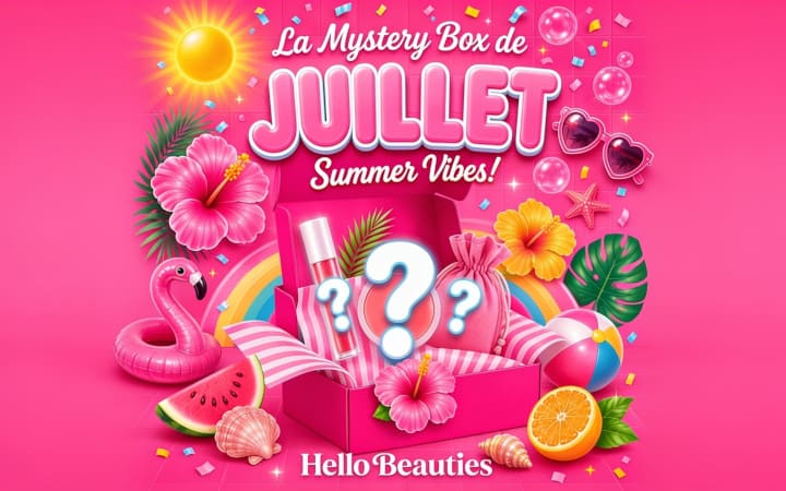 Mystery Box Hello Beauties en édition limitée Summer Vibes à petit prix.