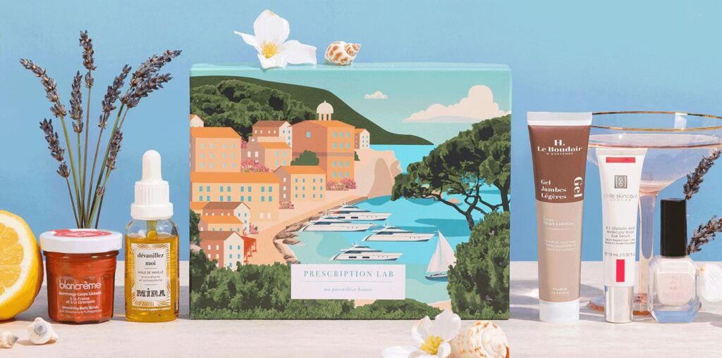 Prescription Lab août 2026 spoiler complet avec la box Vacances à Saint-Tropez et ses cinq produits de beauté