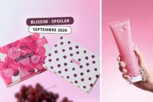 Blissim septembre 2026 avec les box Caudalie et personnalisée et la gelée nettoyante VinoHydra Caudalie en spoiler