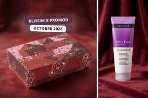 Spoiler Blissim Octobre 2026 x Promod avec la box et un soin John Frieda au choix