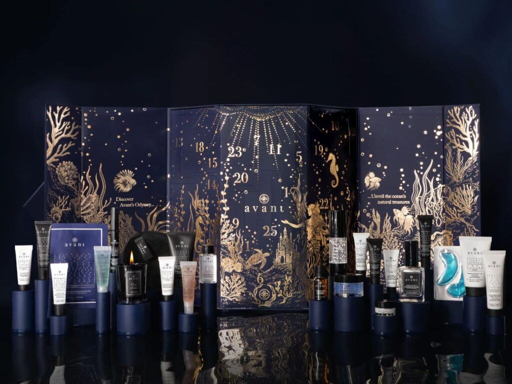 Calendrier de l’Avent Odyssey 2026 de la marque Avant Skincare