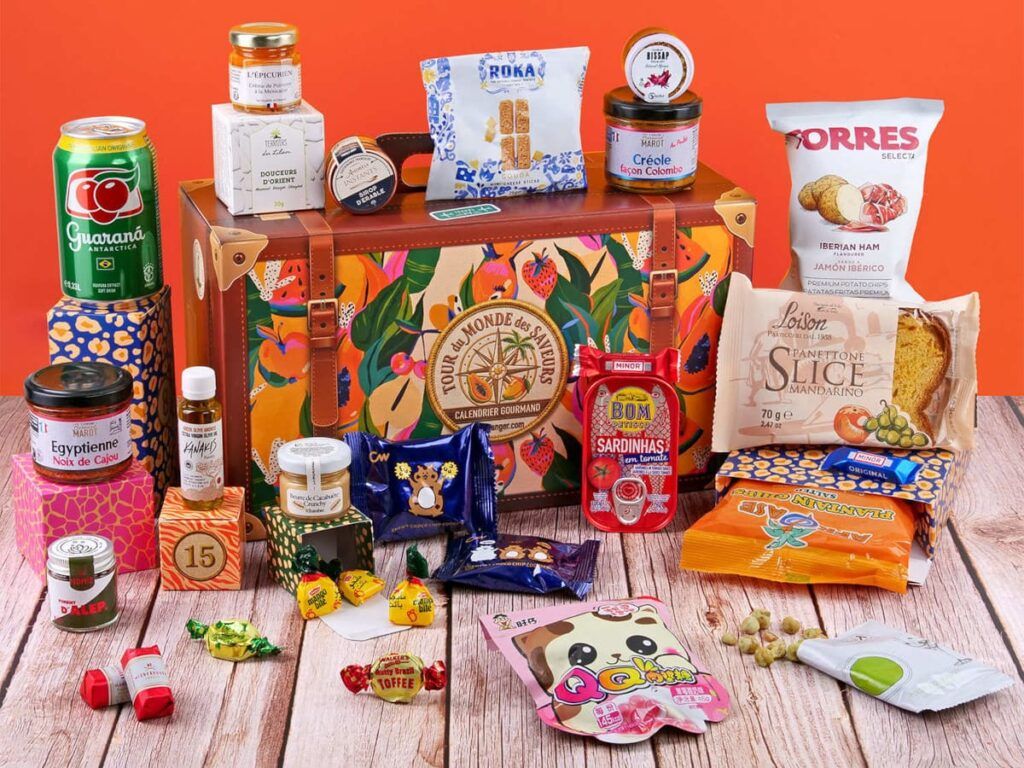 Calendrier de l'Avent Tour du Monde des Saveurs 2026 de BienManger.com