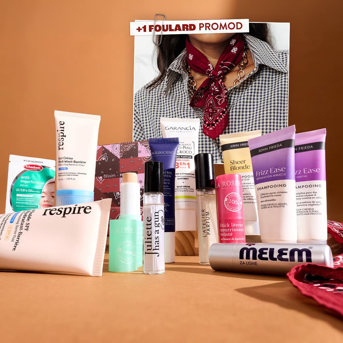 Spoiler complet Blissim octobre 2026 x Promod avec les produits de la box
