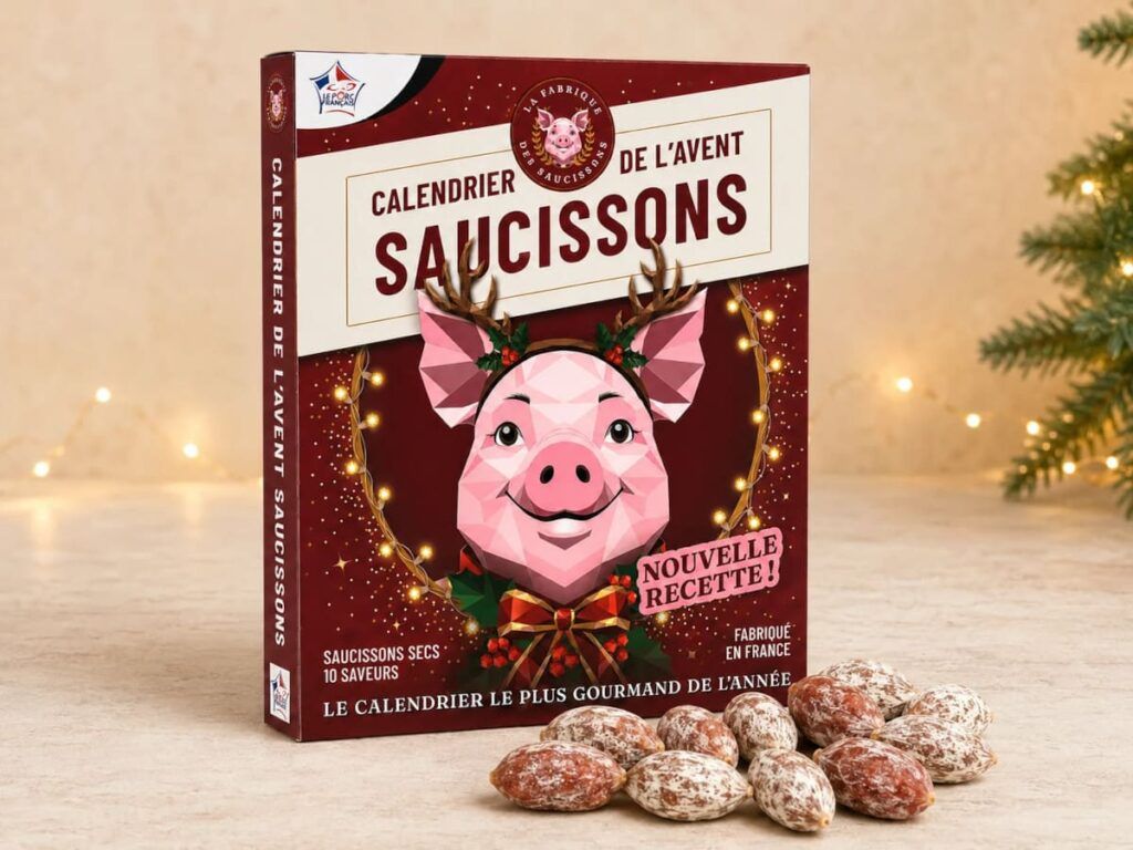 Ici Présent Calendrier de l'Avent La Fabrique des Saucisson édition mini 2026