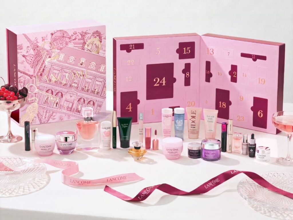 Calendrier de l'avent Lancôme 2026 vendu chez Nocibé