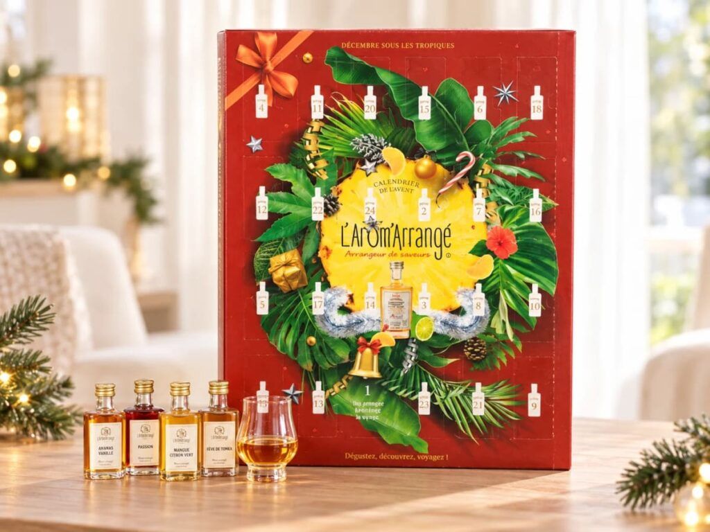 Le calendrier de l'Avent de rhum arrangé 2026 de chez L'Arôm'Arrangé