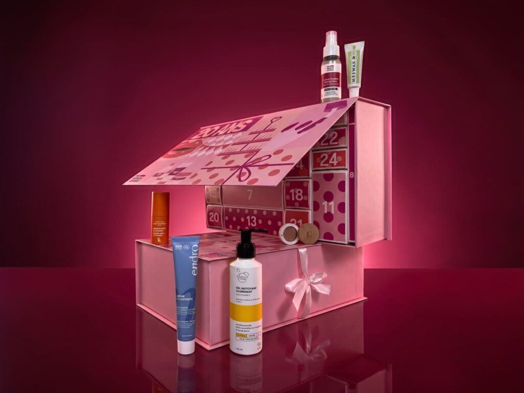 Calendrier de l'Avent beauté bio 2026 de Mademoiselle Bio, édition limitée spéciale 20 ans