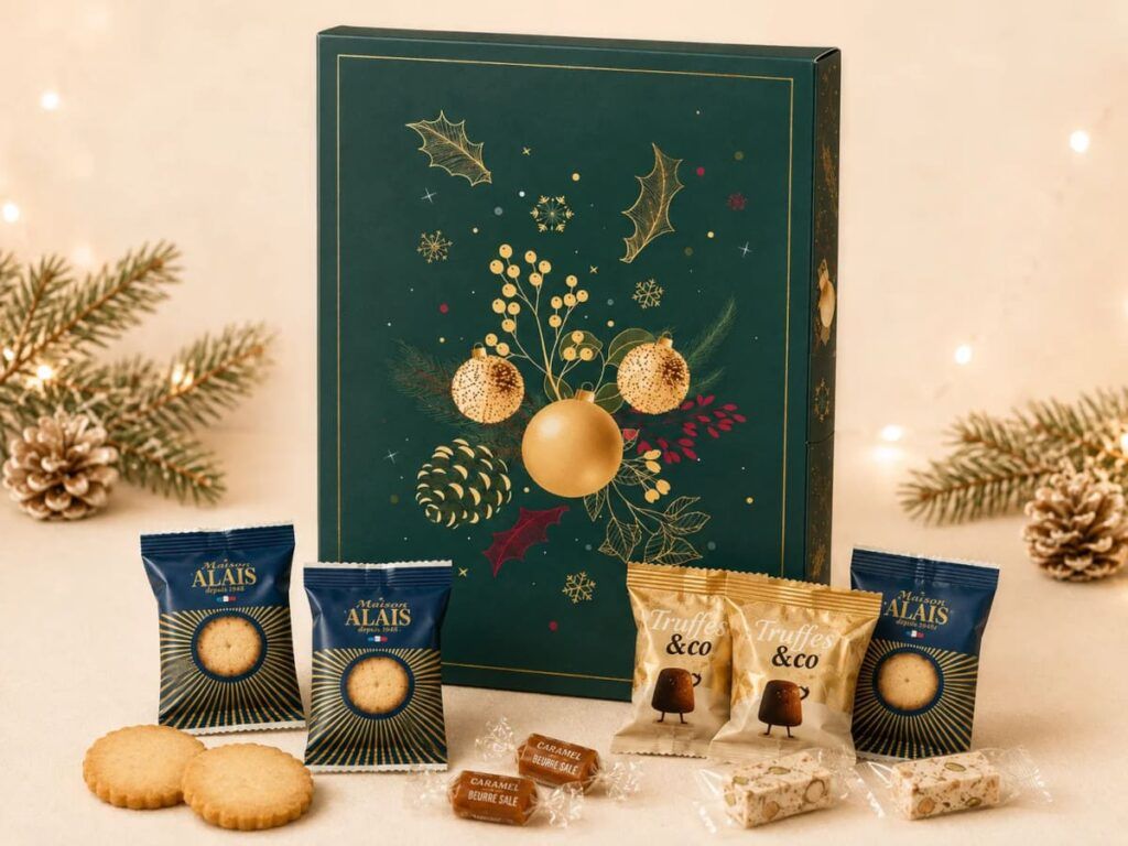 Le calendrier de l'Avent 2026 de la biscuiterie artisanale Maison Drans
