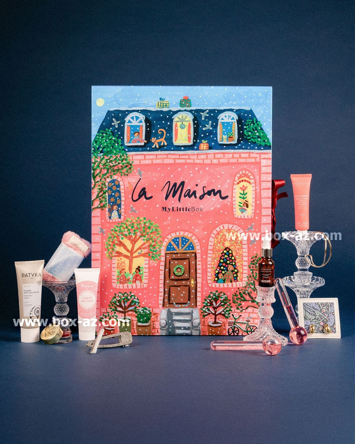 Spoiler du calendrier de l’Avent illustré La Maison My Little Box avec ses produits beauté et accessoires