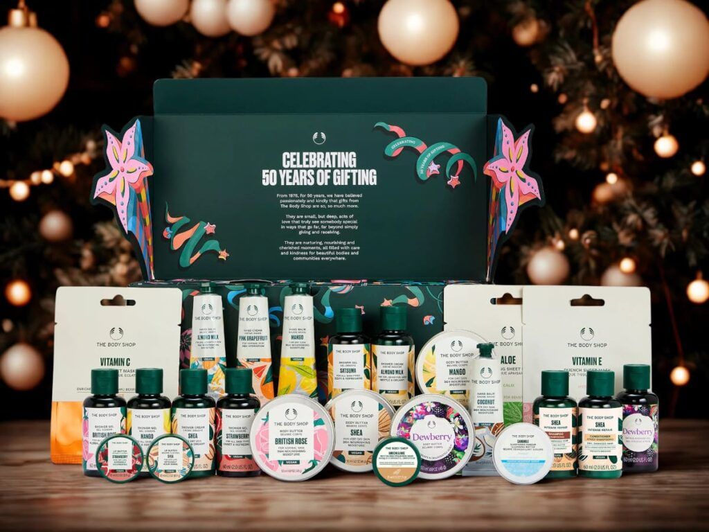 Calendrier de l'Avent beauté The Body Shop en version classique, édition 2026