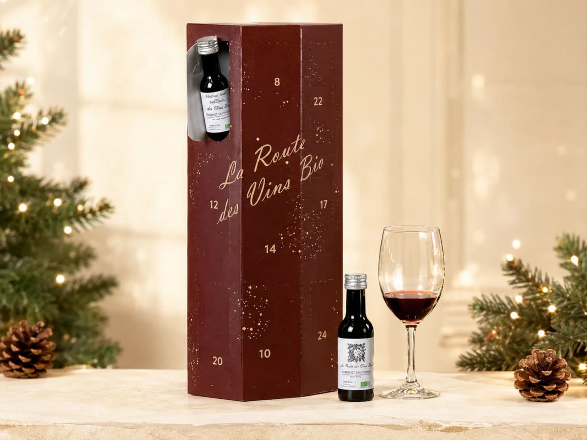 Le calendrier de l'Avent La Route des Vins Bio de Vinovae, édition 2026