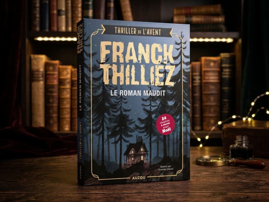 Le Roman Maudit, Thriller de l'Avent de chez Auzou, par l'auteur Franck Thilliez