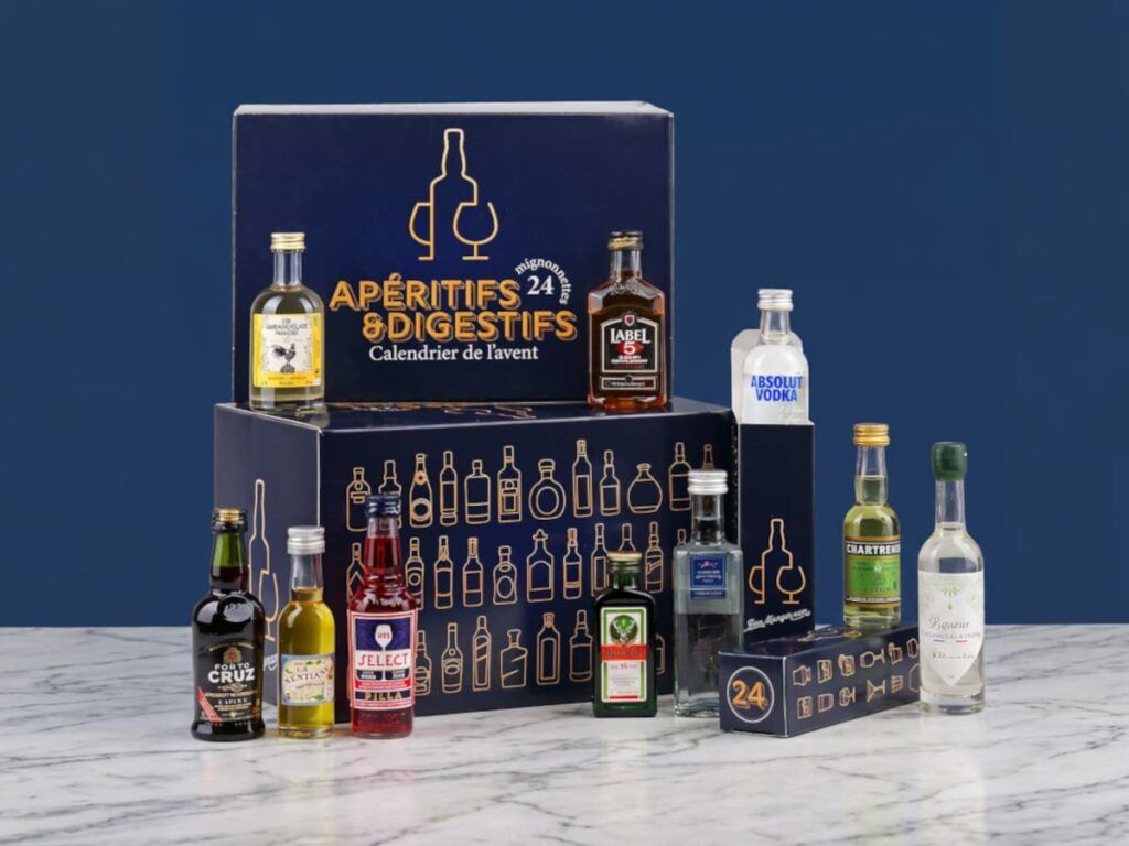 Bienmanger.com calendrier de l'avent mini-bar 24 mignonnettes, édition 2026