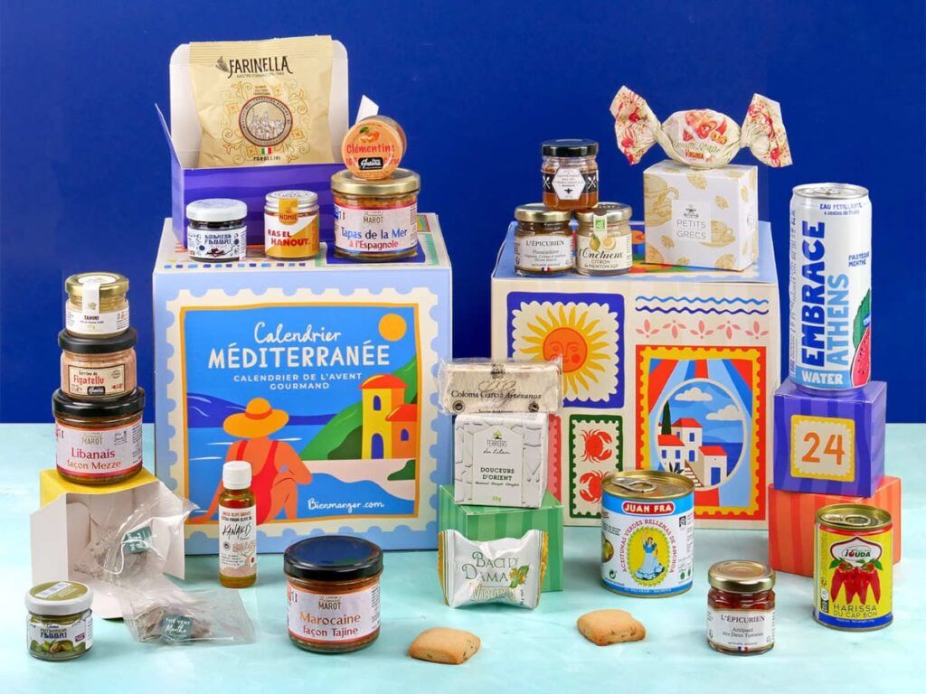 Le calendrier de l'Avent Odyssée Gourmande en méditerranée, édition 2026 de BienManger.com