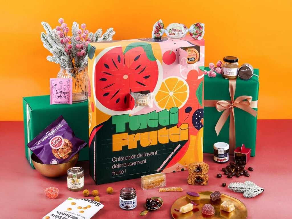 Calendrier de l'Avent Tutti Frutti de BienManger.com, nouvelle création 2026