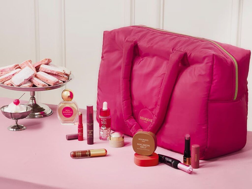 Le calendrier de l'Avent maquillage de la marque Bourjois, en forme de sac 48h