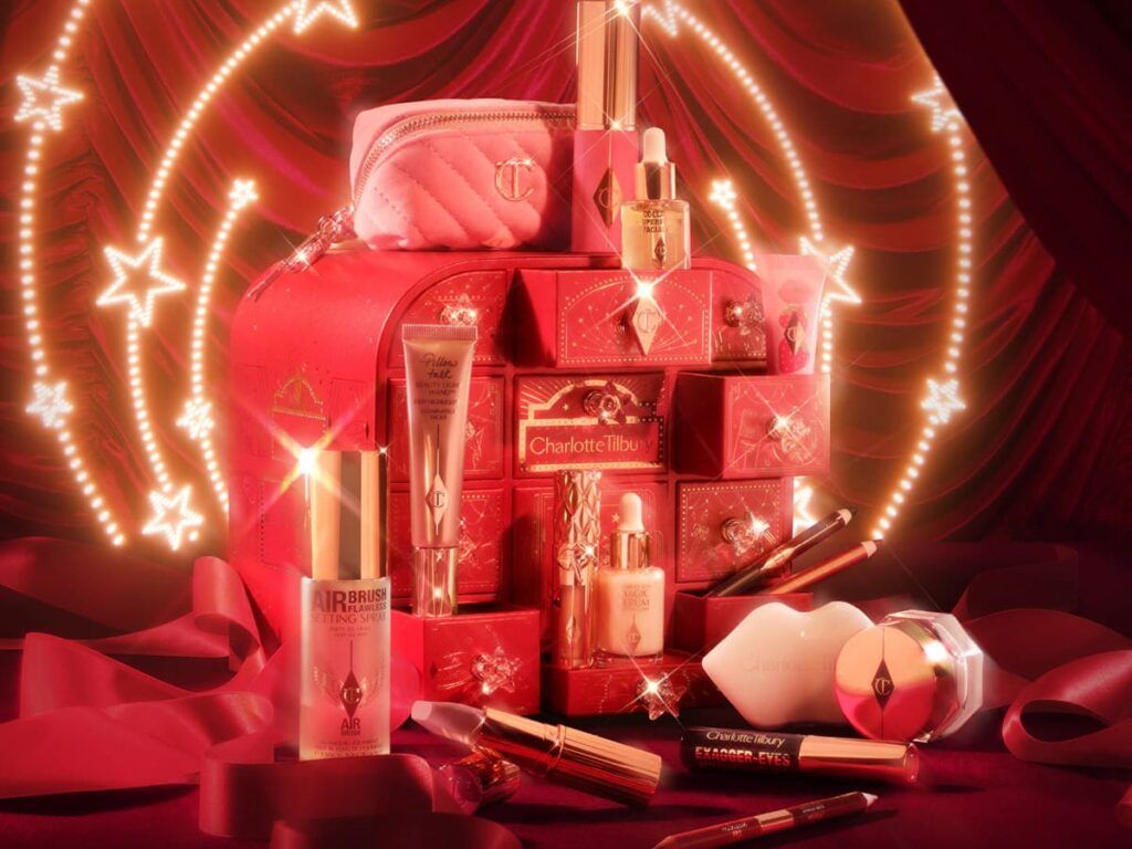 Calendrier de l'avent 2026 de la marque Charlotte Tilbury "Charlotte's Hollywood Beauty Wonderland"