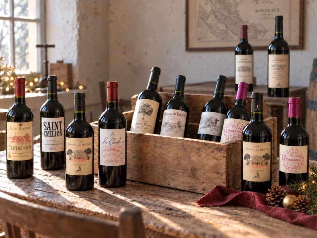 Calendrier de l'Avent Vins de Bordeaux & Saint Emilion par la Maison Bardet